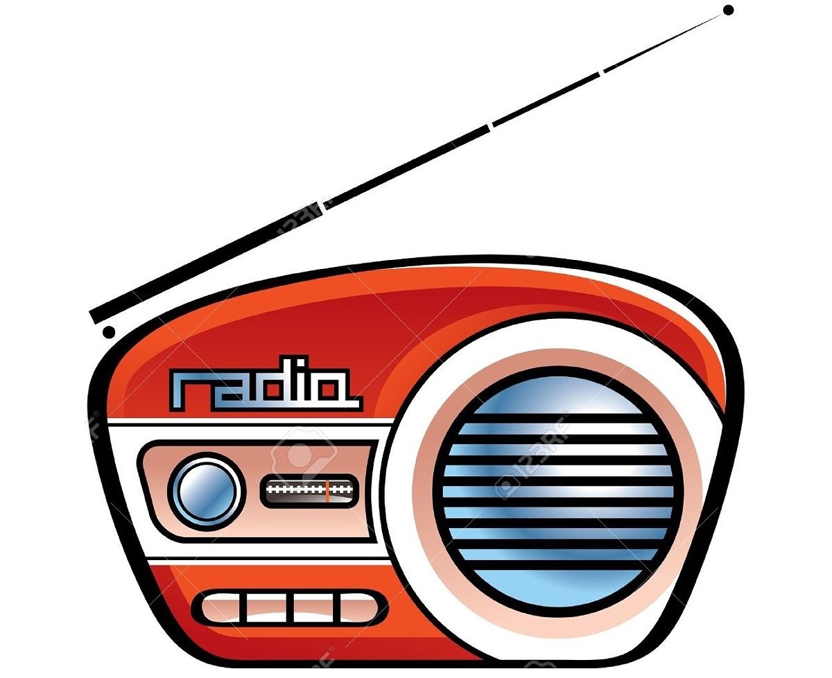 Радиоприемник рисунок для детей
