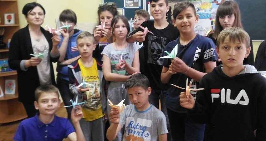 Тематический мастер-класс по обучению технике оригами
